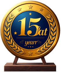 15 lat doświadczenia